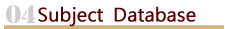 Subject Database Subject Database