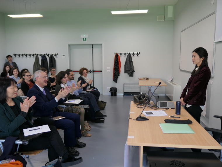 Warm Reception for Professor Chiung-yun Liu