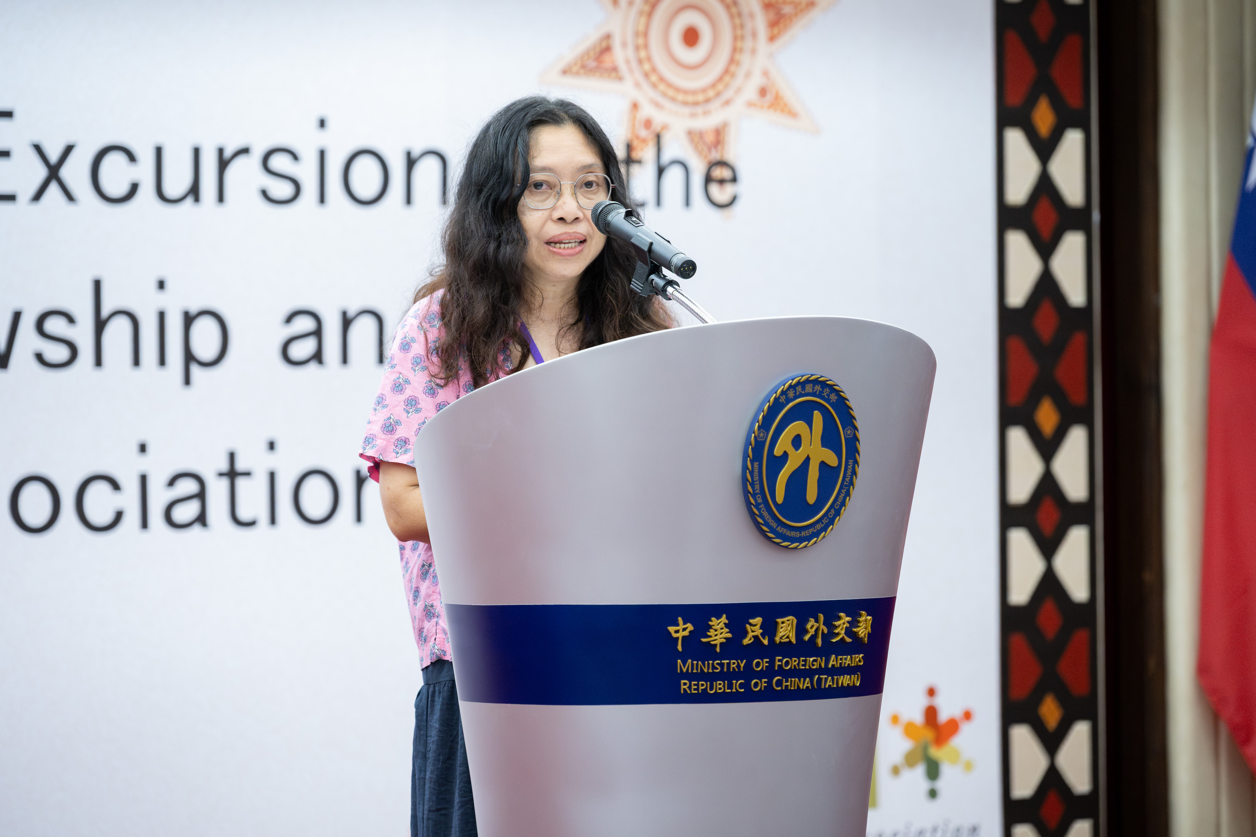 二:臺灣獎助金受獎代表—泰國Mahidol大學Morakot_Meyer副教授致詞。