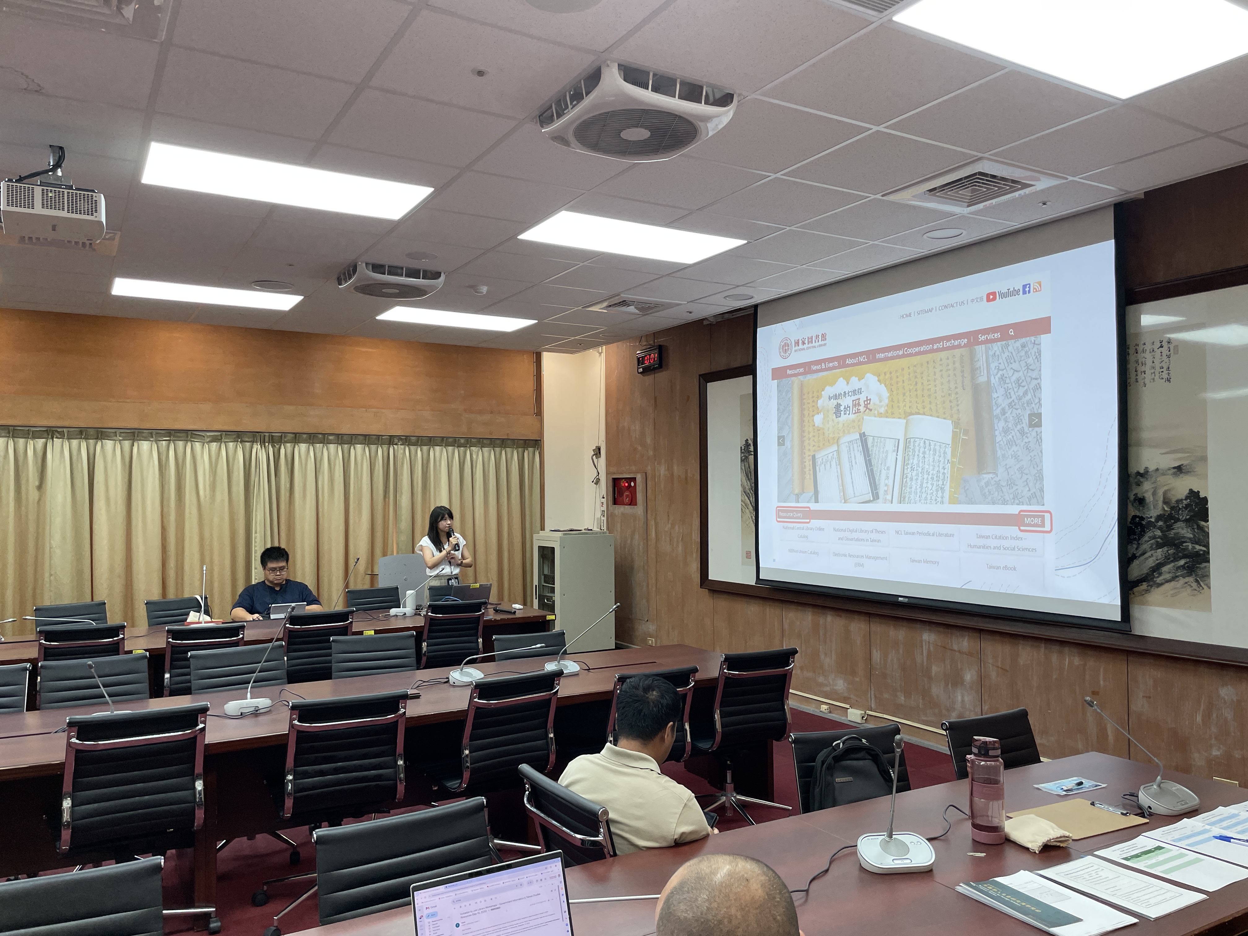 Eva Ting-Yu Wu provided Government Information.