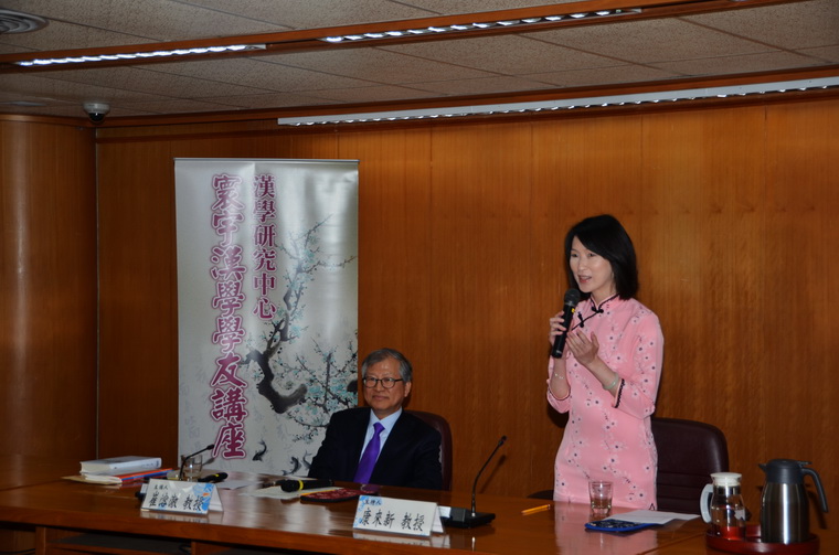 左起:崔溶澈教授、朱嘉雯教授