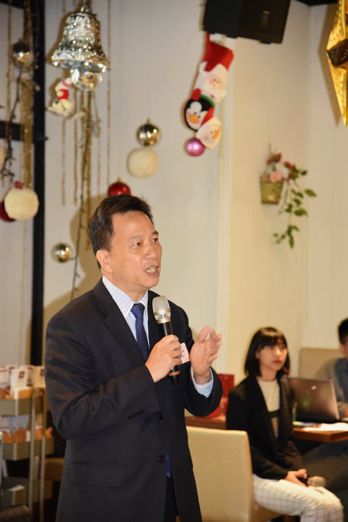 外交部研設會谷瑞生主任致詞